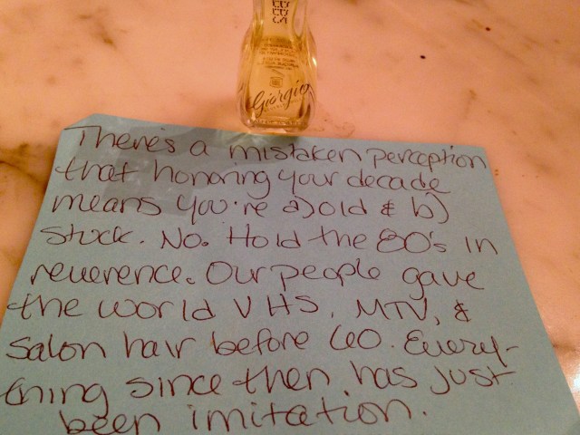 amy says revere the 80s