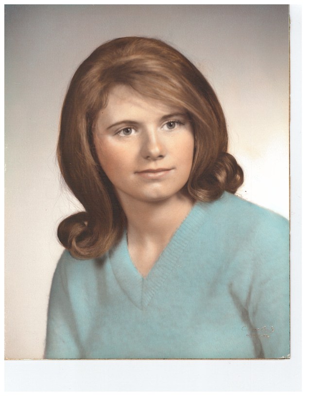 Terri. 1966. Sans cat-eye glasses.
