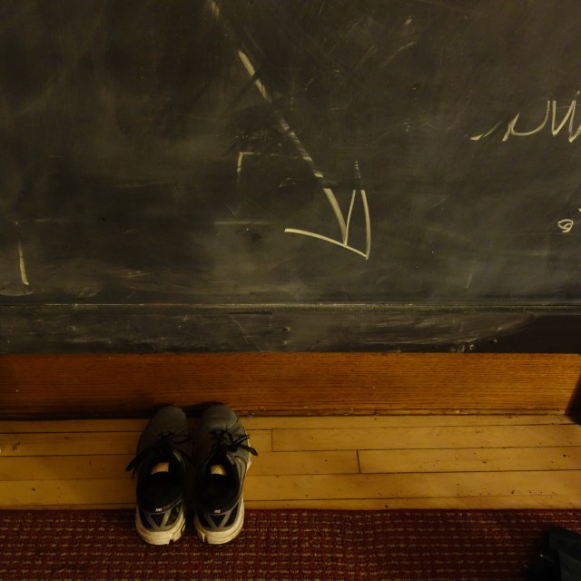 get these shoes out of here